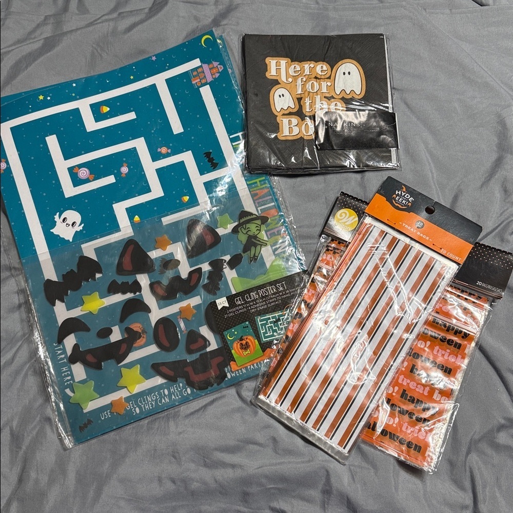Halloween Party Supplies Set